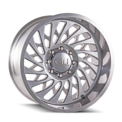 Cali Off-Road Switchback 9108, 22x12 Wheel with 6x5.5 Bolt Pattern - Polished - 9108-22283P